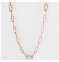 Collana Mabina Donna Collana In Argento E Zirconi in Argento Zircone 553426 - 553426